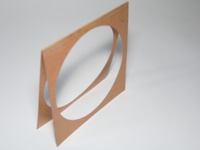 Paper filter frame for ETC S4 PAR  (0115028P)