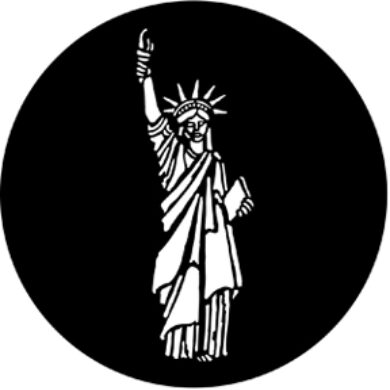 gobo 77307 - Statue of Liberty  (77307)
