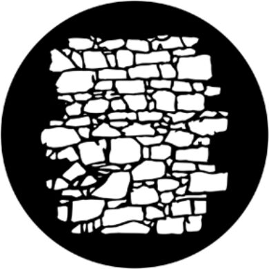 gobo 77951 - Dry Stone Wall 2  (77951)
