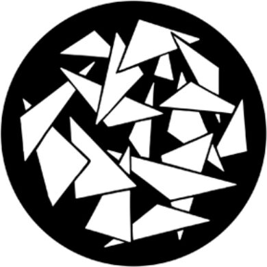 gobo 79076  - Triangles 2  (79076)