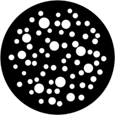 gobo 79653 - Bubbles (medium)  (79653)