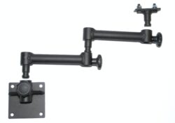 two arms wall mounting configuration