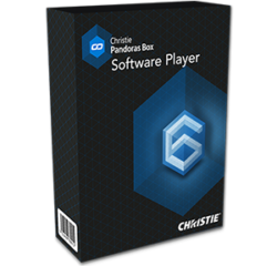Software Player 1x OUT - License for Pandoras Box Software Player, 1 output, unlimited graphical layers, 4 video layers and 4 ASIO audio layers, 1 sequence.