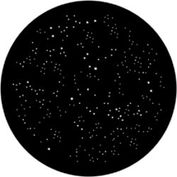 gobo 71054 - Starry Sky - Metal GOBO with pattern.