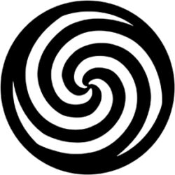 gobo 77761 - Spiral - Ocelov  Gobo se vzorem.