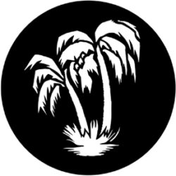 gobo 77838 - Palm Tree - Ocelov  Gobo se vzorem.
