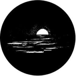 gobo 77853 - Midnight Sun - Ocelov  Gobo se vzorem.