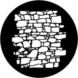 gobo 77951 - Dry Stone Wall 2 - Ocelov  Gobo se vzorem.