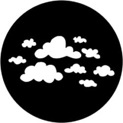 gobo 78169 - Childish Clouds - Ocelov  Gobo se vzorem.