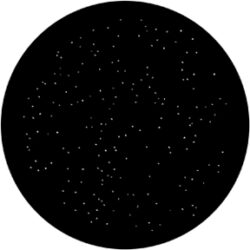 gobo 79005 - Night Sky 1 - Ocelov  Gobo se vzorem.