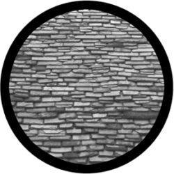 gobo 81180 - Slate Roof - Glass GOBO with pattern.