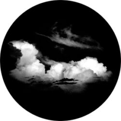 gobo 81184 - Storm Clouds - Skleněné Gobo se vzorem.