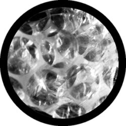 gobo 82202 - Bubble Wrap - Glass GOBO with pattern.