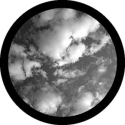 gobo 82205 - Clouds - Sklenn Gobo se vzorem.