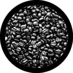 gobo 82207 - Coffe Beans - Glass GOBO with pattern.