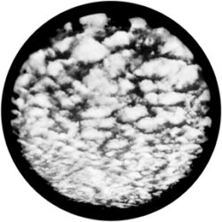 gobo 82730 - Fluffy Clouds - Glass GOBO with pattern.