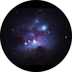 gobo 86666 - Bright Nebula - Skleněné Gobo se vzorem.