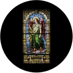 gobo 86677 - Raphael Stained Glass - Glass GOBO with pattern.